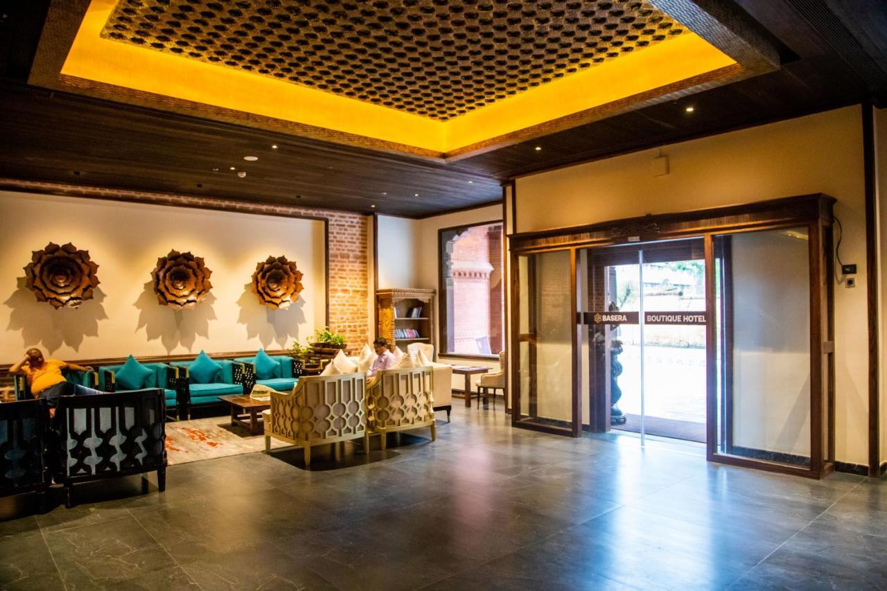 Basera Boutique Hotel Catmandu Exterior foto The lobby of the hotel