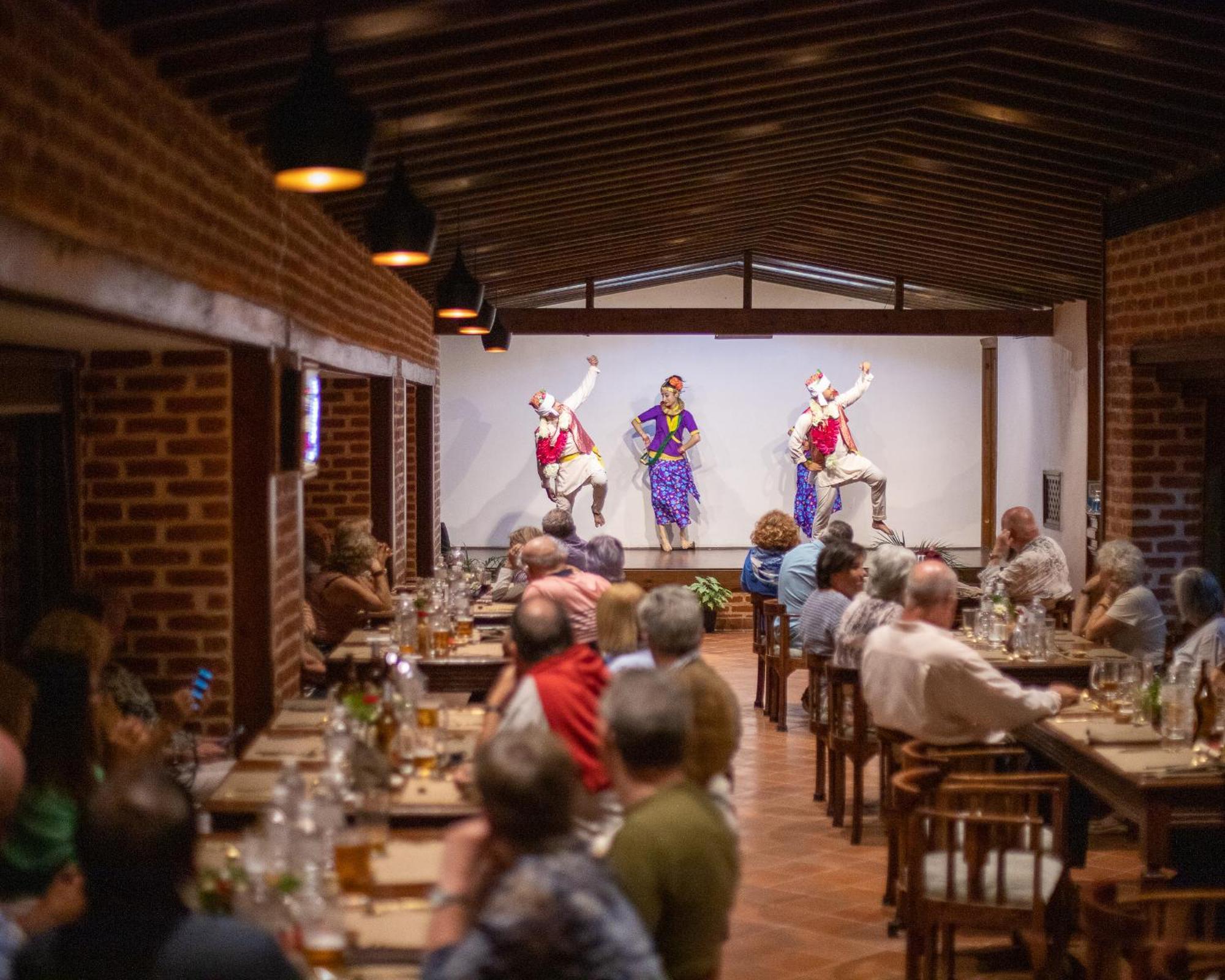 Basera Boutique Hotel Catmandu Exterior foto Folklore show in a restaurant in the village of Galičnik
